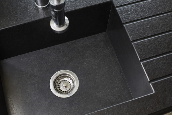 Kitchen worktop and sink made of Natural Stone - Photo: Magna Naturstein GmbH