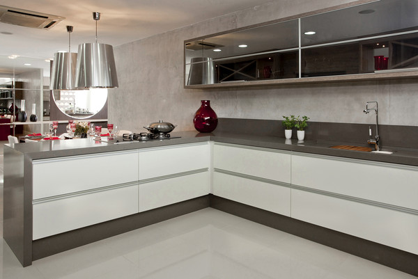 Kitchen worktop made of Quartz Material - Photo: SILESTONE®  