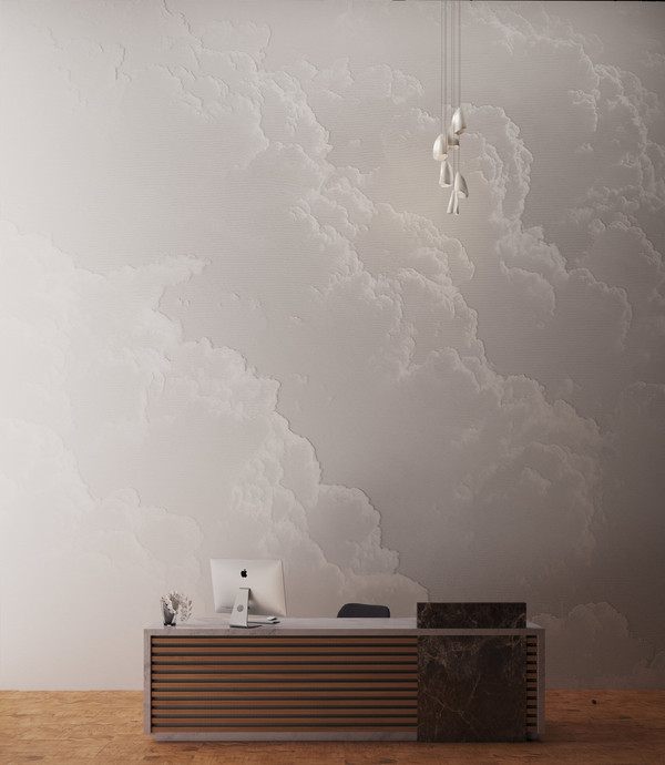 Wall design "Cloud" - M|R Walls by Mario Romano